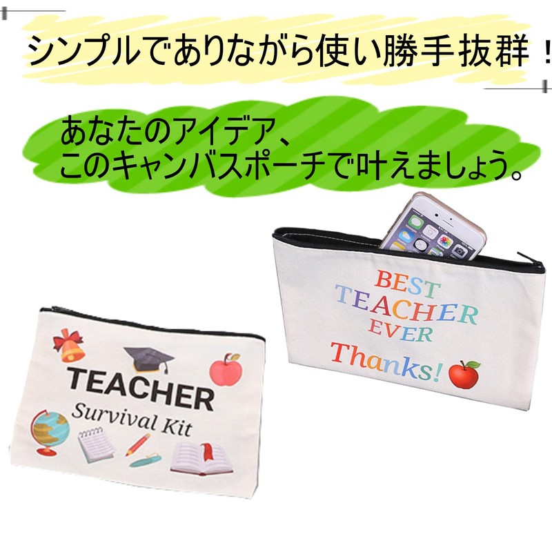 Solid Color Pouch Canvas Handmade Small Cosmetic Makeup Pen Holder,