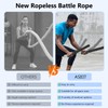 ASIEIT 2025 New Weighted Ropeless Battle Ropes for Home Gym,