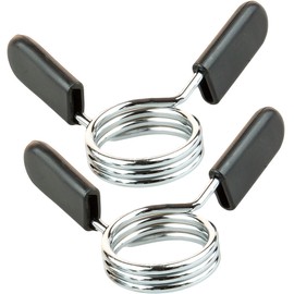 C.P. Sports Pair of Dumbbell Fasteners - Spring Clamp Grippers / Collar Clips for Weight Bar Dumbbells - 30 mm
