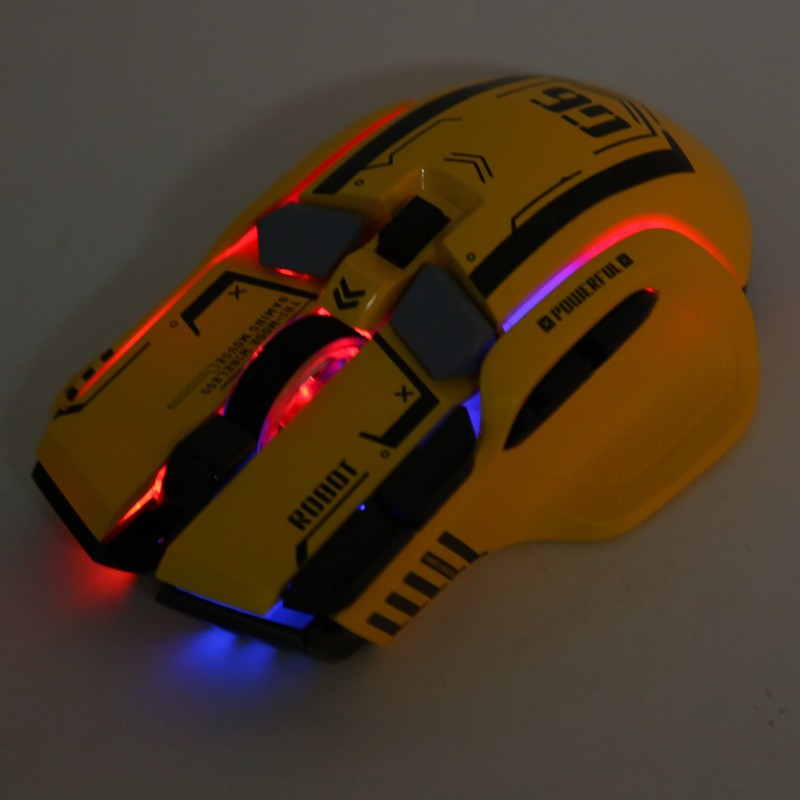 Gaming Mouse 2.4G Wired Bluetooth 3 Mode 5 Adjustable DPI
