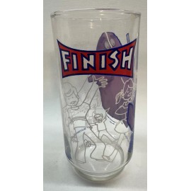 McDonald's New Vintage McDonald's Grimace & Fry Kids Glass 1977 McDonaldland Acton Series