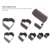 8pcs Leather Die Cutter Hollow Punching Tool High Carbon Steel