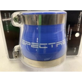 Spectre 8756 Cold Air Intake Hose Reducer 3" To 2.5", Comes With Clamps, BLUE