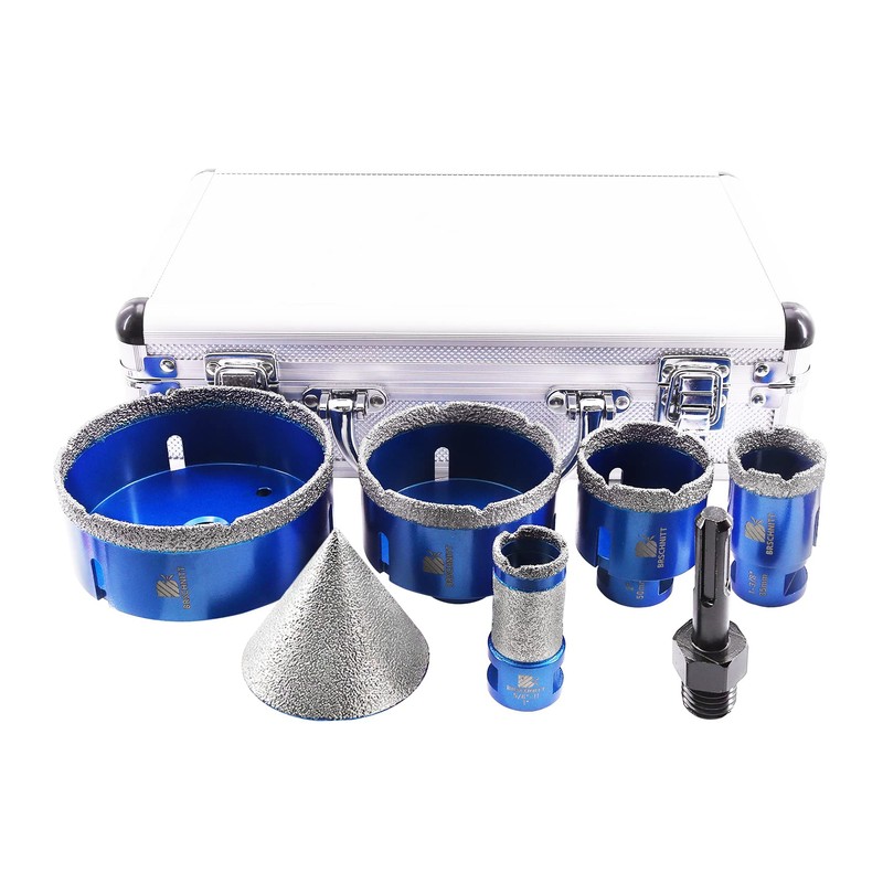 Diamond Core Drill Bit Set for Porcelain Tile Ceramic Marble
