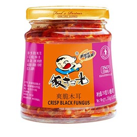 Fan Sao Guang Black Fungus Chili Sauce Hot Chili Oil of Sichuan Cuisine Taste Chili Crisp Spicy Delicious Perfect for Everything (9.8 Oz)