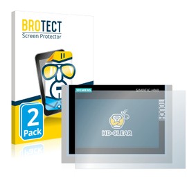 brotect Screen Protector compatible with Siemens Simatic HMI TP700 Comfort (2 Pack) - HD-Clear Protection Film