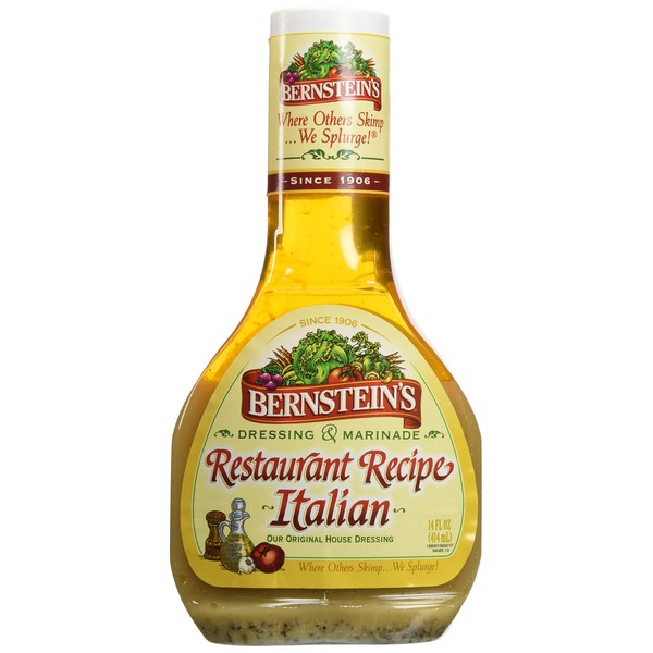 Bernstein's Restaurant Recipe Italian Dressing, 14 Fl Oz (Pack of 3)