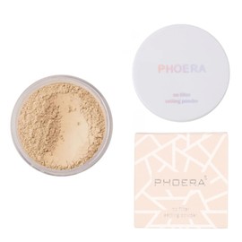 Noble Gifts - No Filter Setting Powder, Lightweight Loose Makeup Setting Powder, Long Lasting Beauty Flash Photography (102 - Cool Beige)