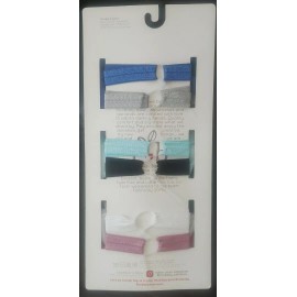 Roo Baby Fringe Elastic Bow Headbands Set Of Six