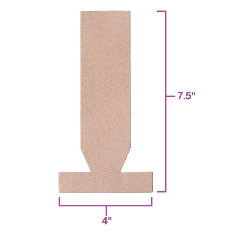ZenToes Turf Toe T-Straps - 10 Pack Moleskin Splints for