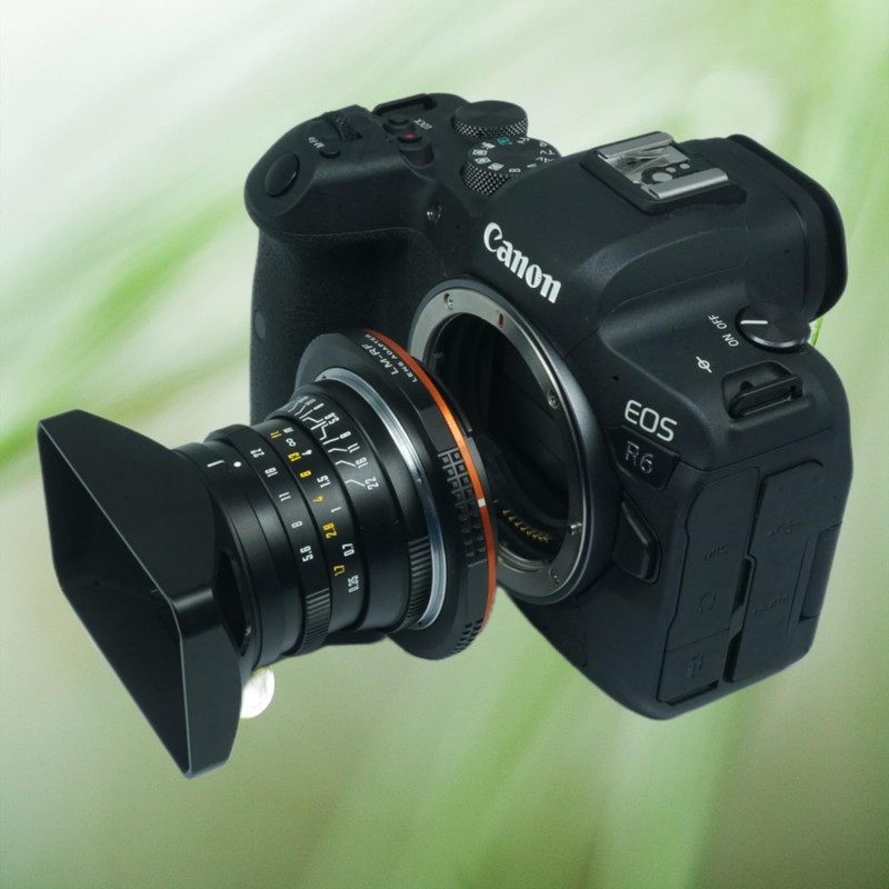 PHOLSY Manual Lens Adapter: Compatible with Leica M Lens and