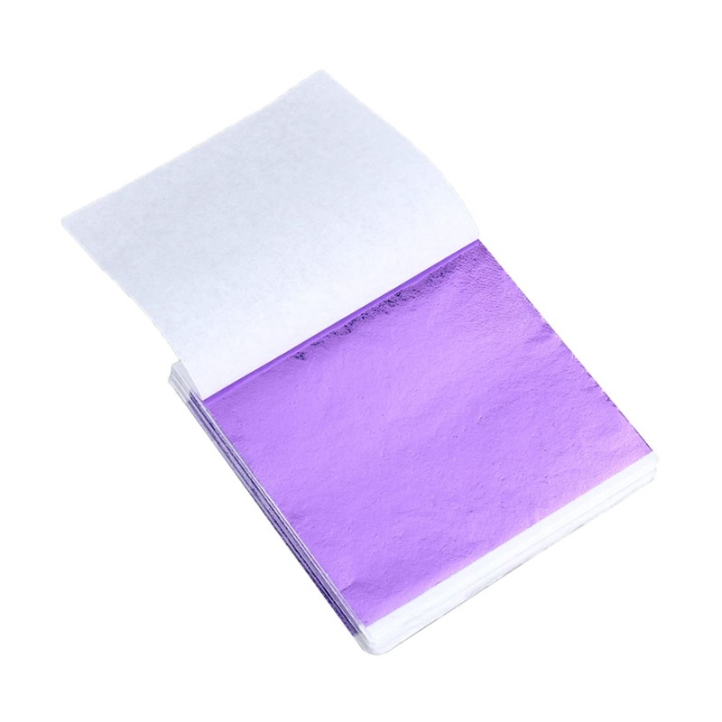 Operitacx 3sets 8x8.5cm Sheets of Foil Paper Real Gold Foil
