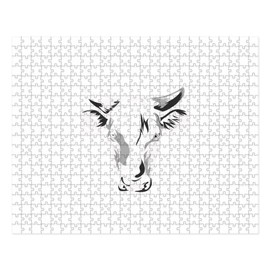 CafePress Not Your Mom Cow Mil Vegan Veganism A Large Puzzle, 500 pcs.