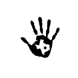 CMI DD979 Wave Texas Decal Sticker | 5.5-Inches By 5.2-Inches | Premium Quality Black Vinyl