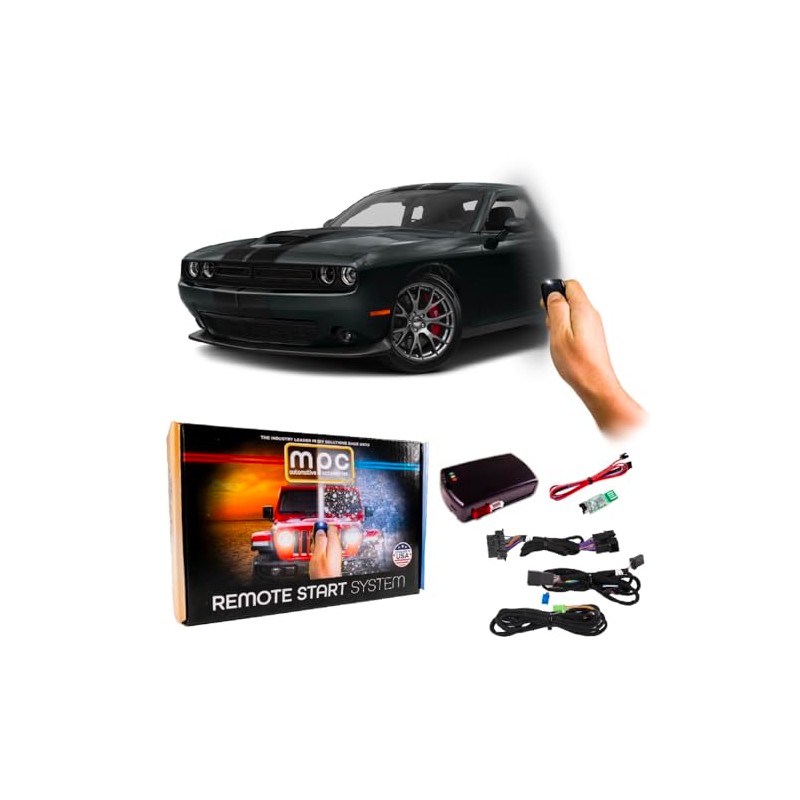 MPC Remote Start Compatible with Dodge Challenger 2018 || Plug