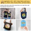 TransOurDream Glitter Iron on Heat Transfer Paper for T Shirts
