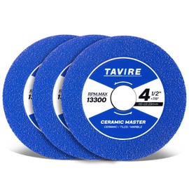 4.5" Diamond Saw Blades for Angle Grinder, 3Pcs Tile Saw Blades for Masonry Concrete Porcelain Tile Ceramic Tile Granite Marble Brick Asphalt, 4-1/2" inch Cutting Wheel, Cutting Blade Disc