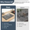 Sisher Large Stone Dish Drying Mat For Kitchen Counter,Quick Dry