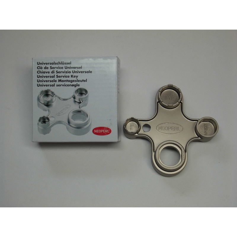 Neoperl Universal Service Key Nickel Plated for M22/M24/M28/M18, TT TT/TJ/JR/hr/TF