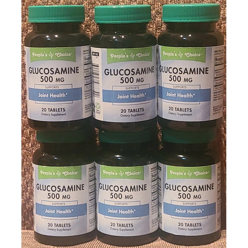 Nature`s Measure 2X Bottles People's Choice Glucosamine Joint Therapy 20