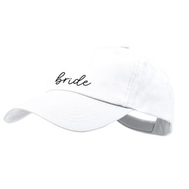 eBuyGB Womens Team Bride Cap, White - Bride, One Size-M UK