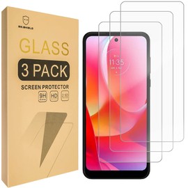 Mr.Shield [3-Pack] Designed For Motorola Moto G 5G (2023) [Tempered Glass] [Japan Glass with 9H Hardness] Screen Protector