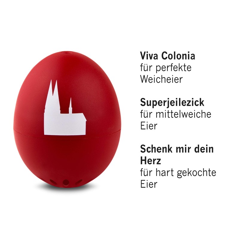 Kölsches PiepEi - Singende Eieruhr zum Mitkochen - Eierkocher für