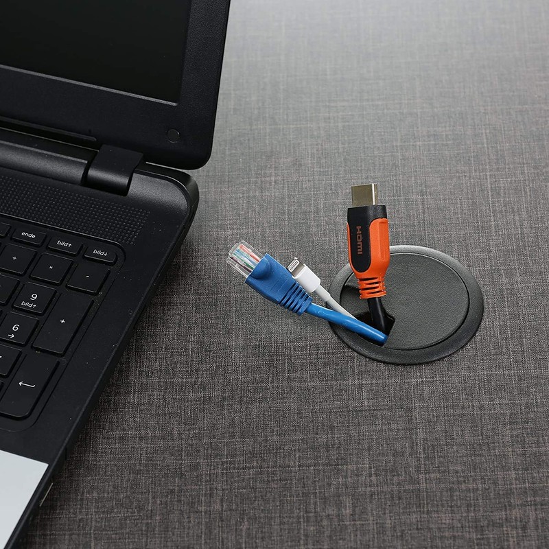 sossai® KDM2 Cable Grommet (Pack of 2) | Cable Duct