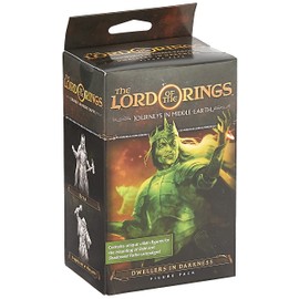 The Lord of the Rings Journeys in Middle-earth Dwellers in Darkness FIGURE PACK - Adventure Board Game for Kids and Adults, Ages 14+, 1-5 Players, 60+ Minute Playtime, Made by Fantasy Flight Games