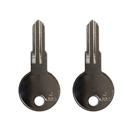 MOCAVI Key Blank Set 2 for Letterboxes Box Series 7, Parcel Letter Boxes 45 m, 65 m, Standing Letter Boxes SBox 301