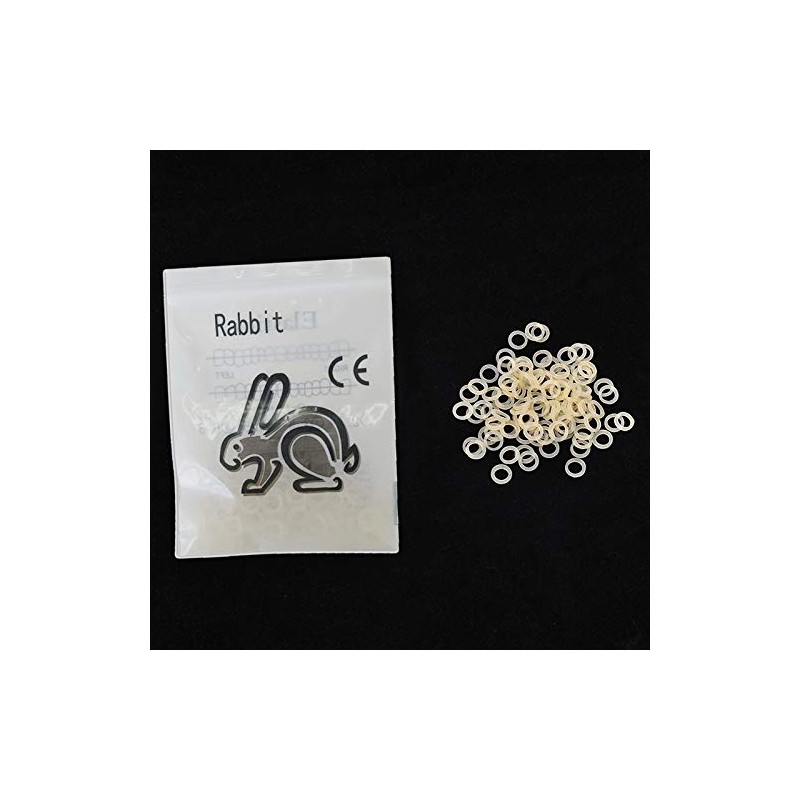 2 Packs of Dental Elastic Bands 3/16" - 3.5 oz