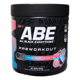 Applied Nutrition Abe All Black Everything Pre-entreno 30srv Sabor Bubble gum