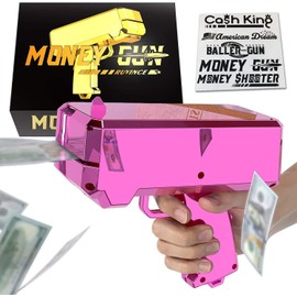 d1stopshopla Prop Gun Make it Rain Money Gun for Movies That Look Real Handheld Cash Gun