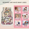 Xinghonyac Reward Jar - Behavior Incentive Jar with 25 Pcs