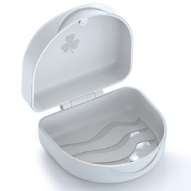 Dental Braces Box, Denture Container, Dental Splint Box, Prosthesis Box, Braces Box, Clamp Box, Box for Dentures, Prosthesis Box, Prosthetic Container, Denture Box, White