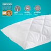 Joybees Pillow Protectors 6 Pack – White Quilted & Zipped