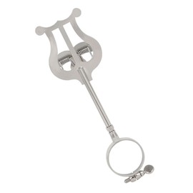 COHEALI Clarinet Lyre Silver Clarinet Clamp-On Holder Musical Instrument Sheet Rack Iron Music Score Clamp Metal Music Stand Musical Part Woodwind Instrument Clarinet Marching Lyre Clip