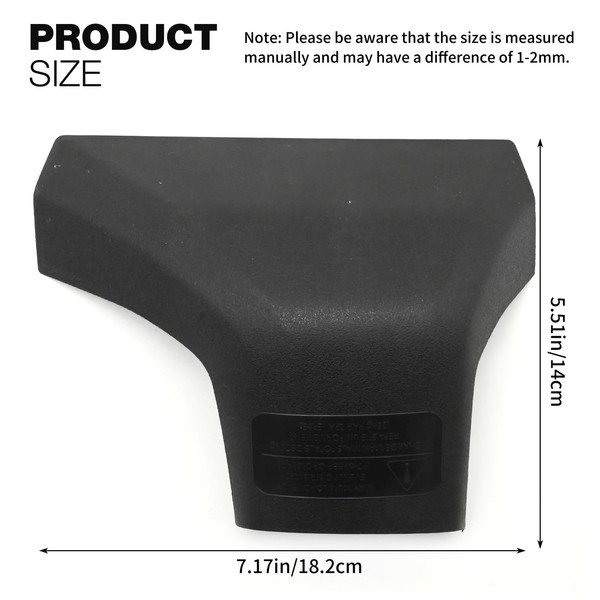 DUZFOREI PT767-48200-CVLF Roof Rack Rail Cover Cap, Replacement for Toyota