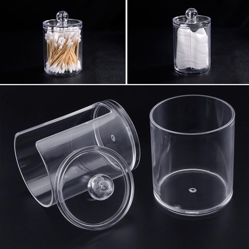 Cotton Bud Holder Cotton Pad Holder Cotton Pads Container Box