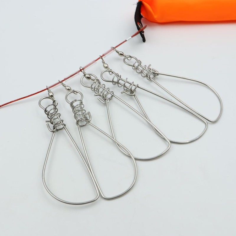 ZONAHAH Fish Stringer Kit Fishing Stringer Live Fish Lock Fishing