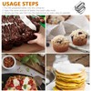 Stainless Steel Dough Dispenser, 800 ml Pancake Dough Dispenser, Hand-Held