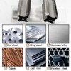 Kigauru 2Pcs NPT Tapered Pipe Thread Tap High Speed Steel