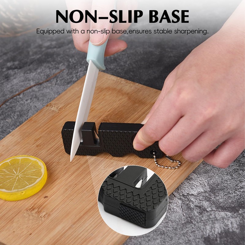 TECHPLUS Pocket Knife Sharpener 5 Sets – Knife Sharpening Tool