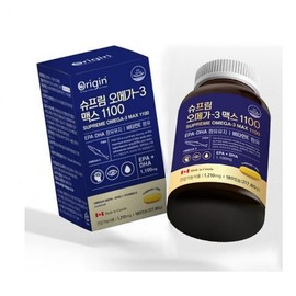 Origin Supreme Omega-3 Max 1100 1210mg x 180 Capsules