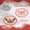 Cyleibe 6 Pcs Diamond Painting Coasters Drink Coasters, DIY Diamond