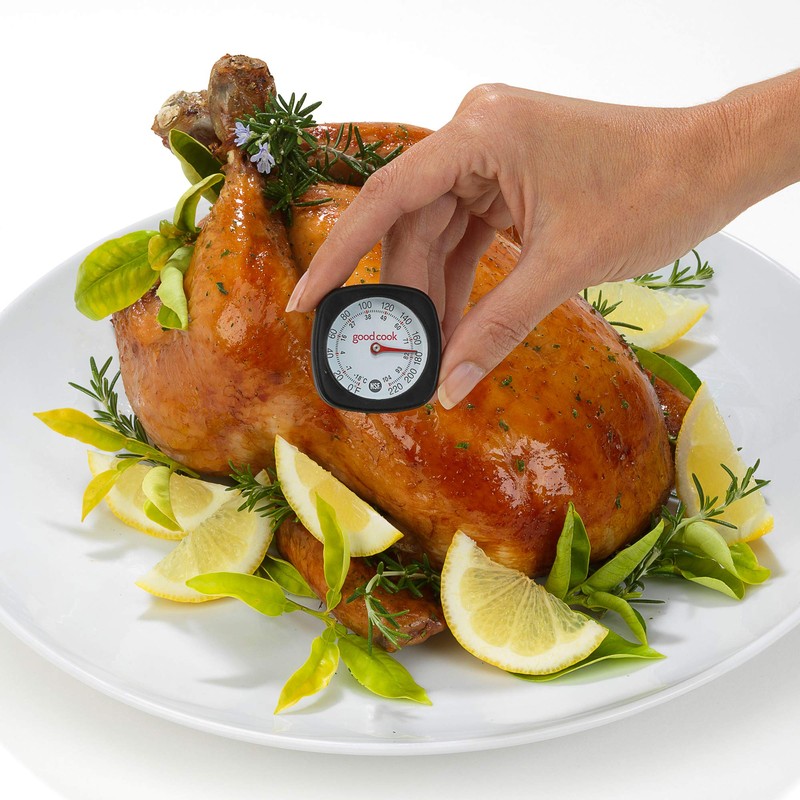 GoodCook Touch Instant Read Thermometer with Non-roll Silicone Head