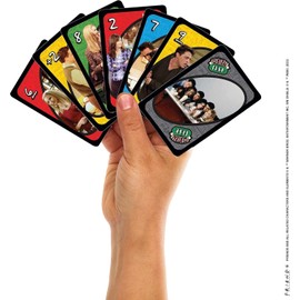 Mattel Games UNO Friends Card Game, Family, Adult and Party Game Night, 2 to 6 Players, Collectibles Inspired by The TV Series
