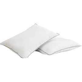 Westin Hotel Pillow - Down Alternative - Medium/Firm - Breathable Memory Foam for Side and Back Sleepers | 1 Queen Pillow