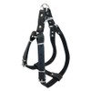 JACK AND VANILLA Heavy Duty Black Leather Dog Harness Custom