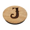 Letter J First Initial Monogram Plain & Simple PS13790J